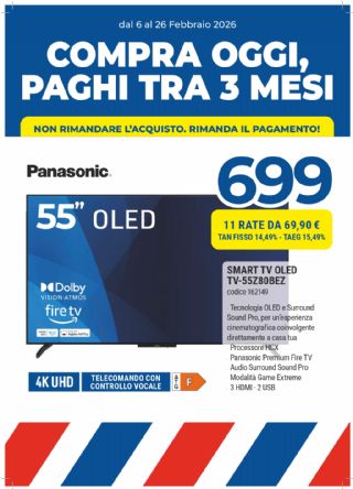 TV OLED PANASONIC TV-55Z80BEZ